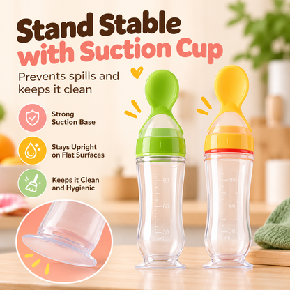 GiggleGob™ Baby Food Squeeze Spoon